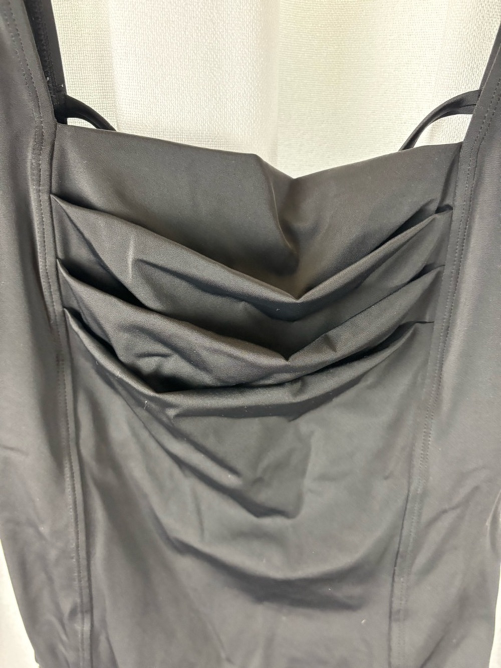 Speedo Black One-Piece Swimsuit Size 14 GUC - Picture 2 of 5